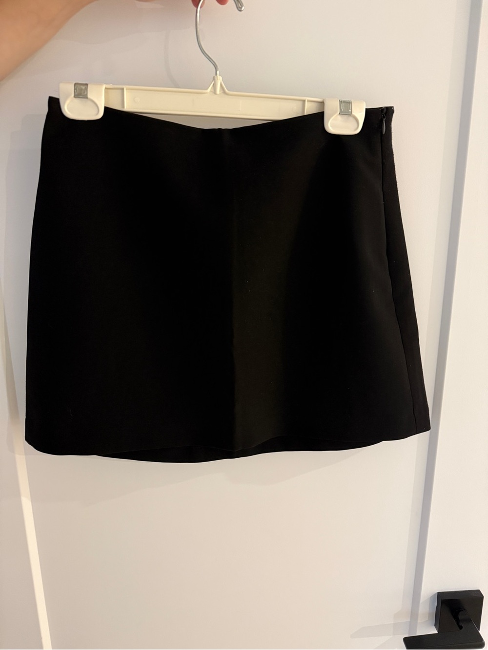 Dynamite Black A-Line Mini Skirt